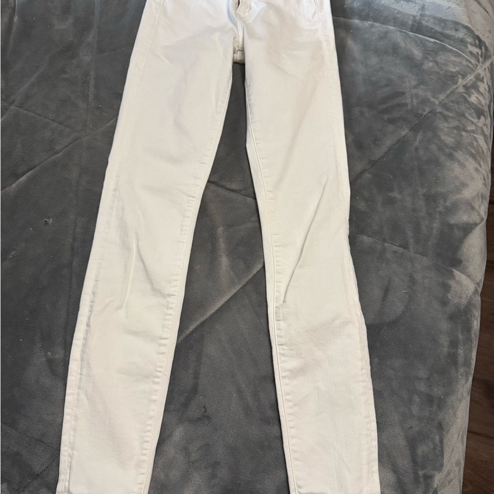 Good American Women's Skinny White Jeans